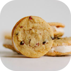 Chocolate Chip Ice Cream Sandwiches